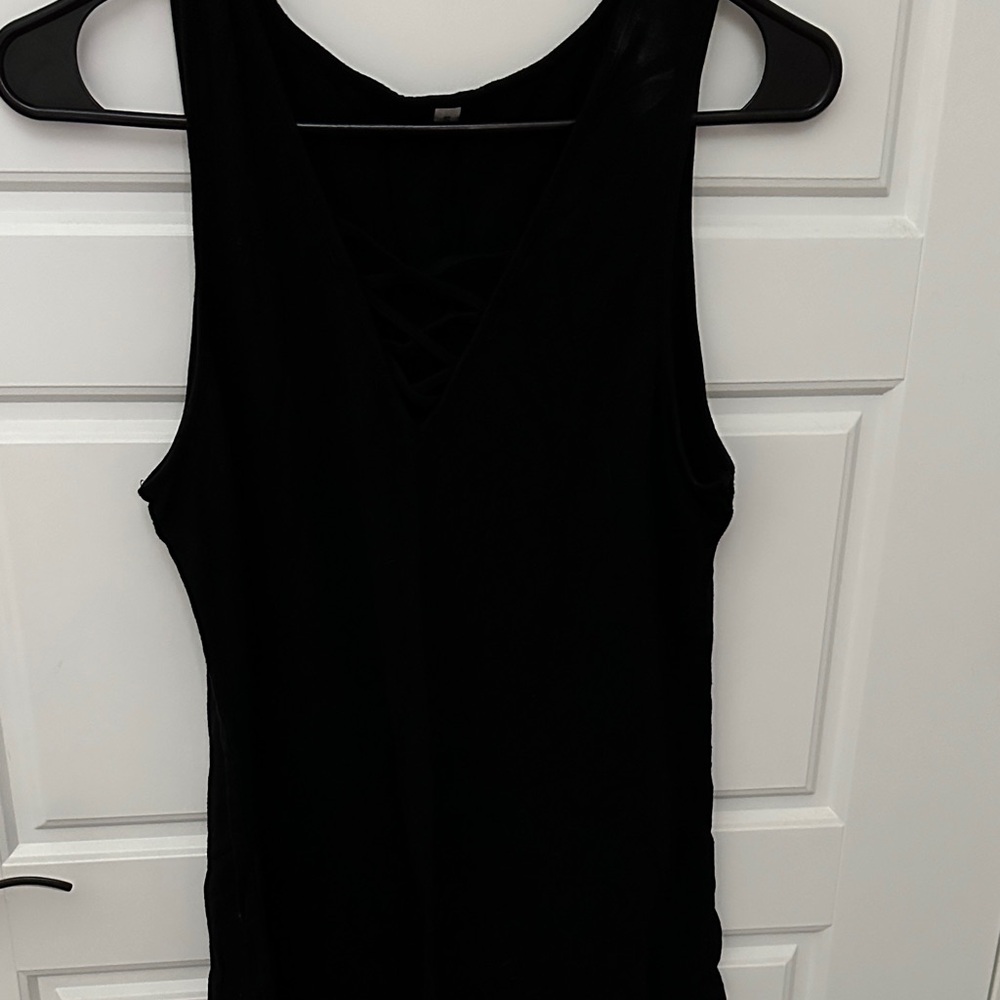 Source Unknown Black Tank Top